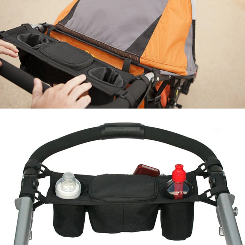 Organizador de cochecito de bebé, cochecito para bebé, soporte de botella, cochecito silla de bebé, accesorios para silla de ruedas