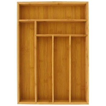 

Drawer Storage Large Drawer Storage Box Bamboo Home Storage Box Tableware Storage Box