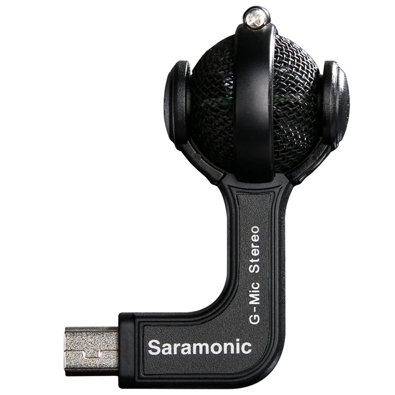 Saramonic g-микрофон для Gopro аксессуары для микрофона мини двойной шаровой стерео-микрофон профессиональный микрофон для Gopro Hero4 Hero3+ Hero3 Action Ca