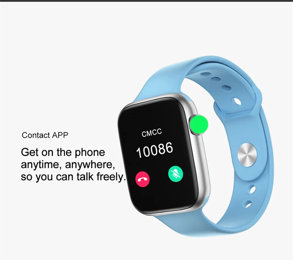IWO 10 Lite Смарт часы серии 4 Водонепроницаемый Bluetooth Вызов спортивные SmartWatch 44 мм MTK2502 для Android IOS PK IWO 8 9 10 11