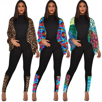 

2 Piece Set 2020 Africa Clothing Suit For Women Sets New African Print Elastic Bazin Baggy Rock Style Dashiki Famous Suit Lady