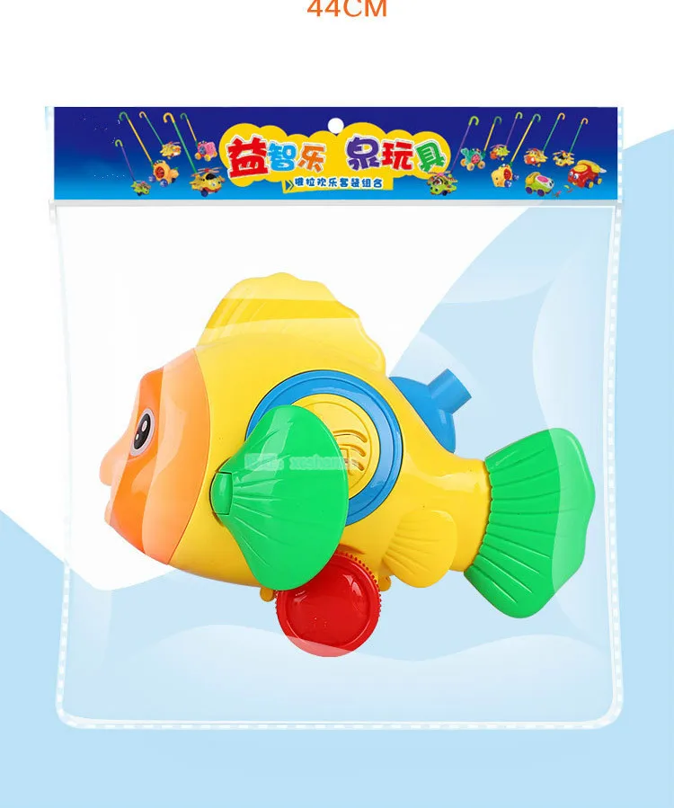 New Style Infants Learner Hand Push Dog Bell Gear Moving Children Stall Night Market Supply of Goods
