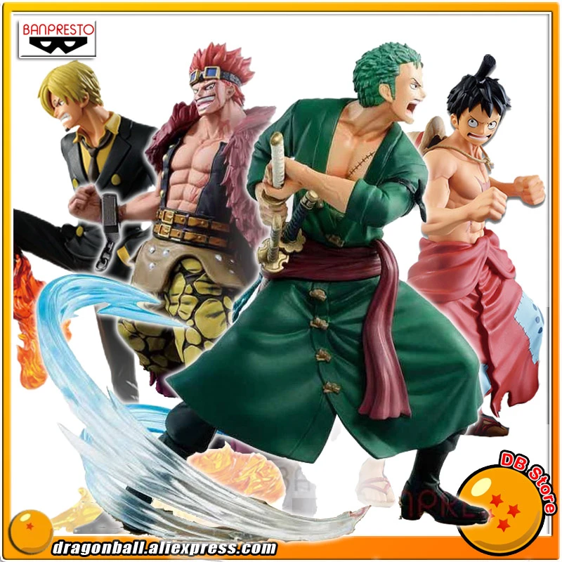 Sale0a Japan Anime One Piece Original Banpresto Log File Selection Collection Figure Zoro Sanji Monkey D Luffy Kid Action Figures Aliexpress