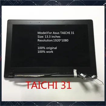 

original TAICHI 31 LCD screen assembly with Touch For Asus Laptop taichi 31 display 13.3" 1920*1080 with AB Cover camera working
