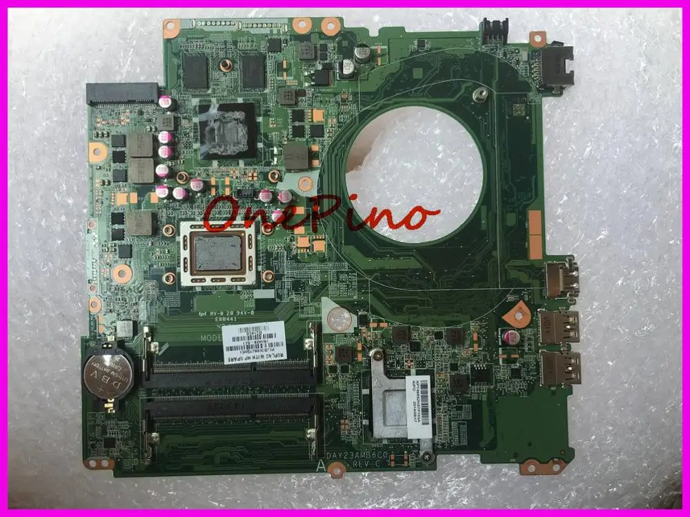 Fit for 17 17-F laptop motherboard 763428-001 763428-501 DAY23AMB6C0 DAY23AMB6F0 A10 cpu 2GB DDR3 t