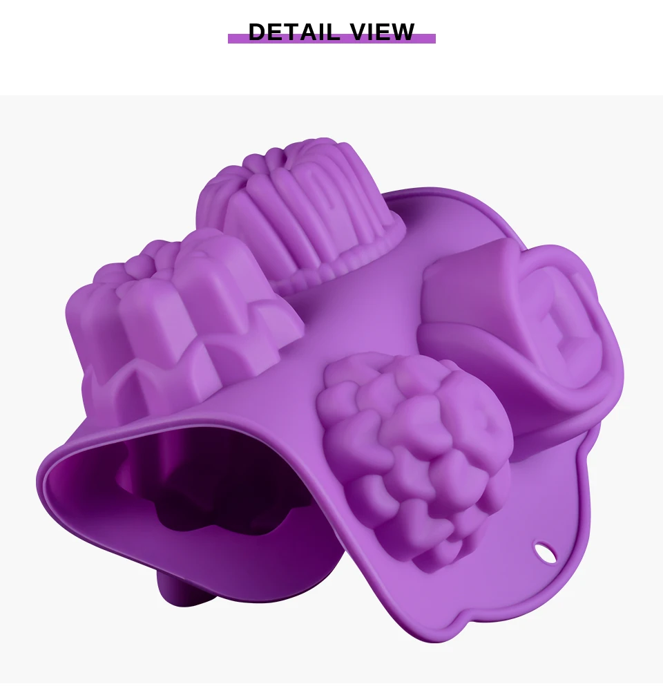 SILIKOLOVE 6 полости силиконовые формы в виде цветка DIY ручной работы ремесло 3D мыло формы для мыла делая формы