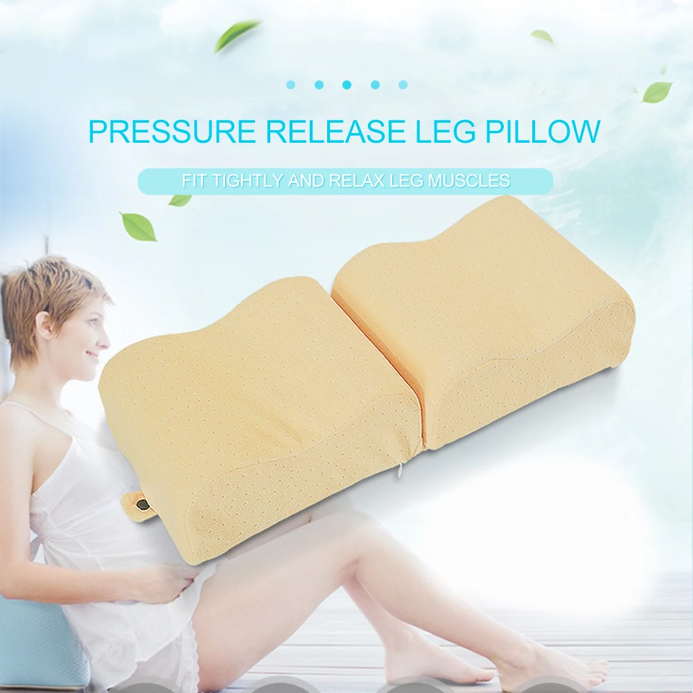 Горячая Ортопедическая подушка для ног Memory Foam наколенник клиновидная Подушка для сна Sciatica задняя Бедро совместное Обезболивание Бедро подушка для ног поддержка