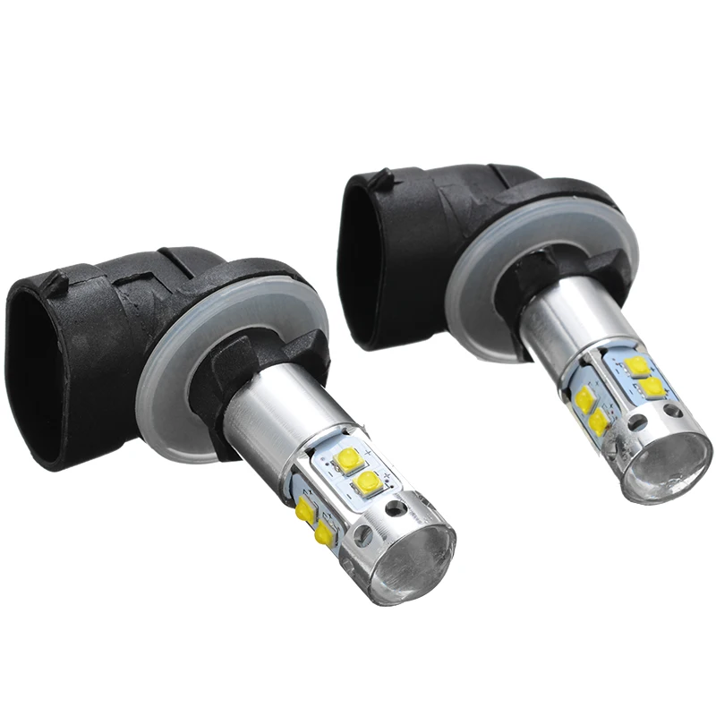 2pcs 881 LED Headlight 100W Signal Door Reading Bulb For Polaris Sportsman 300 400 450 500 550 570 White LED Lighting