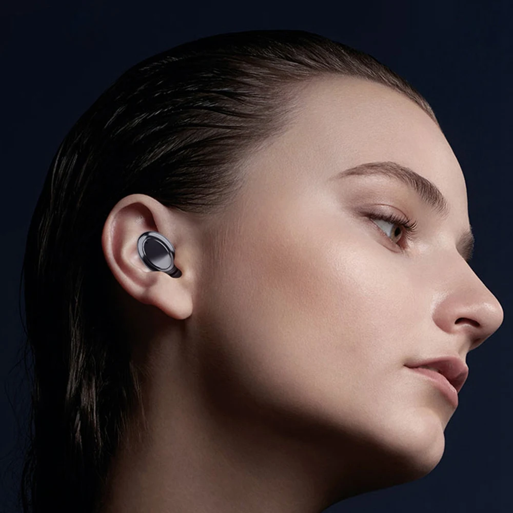 V2 TWS Earbuds Wireless Stereo Bluetooth 5 0 Headphones Sports Earphones with Microphone for Phone Tablet PC Waterproof