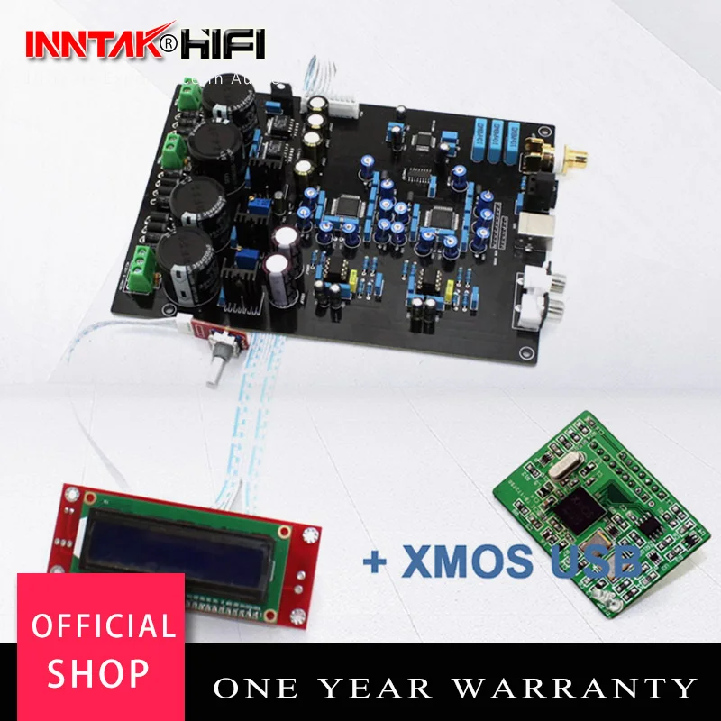 AK4495SEQ* 2+ AK4118+ XMOS USB мягкое управление ЦАП Декодер плата с ЖК-дисплеем поддержка DOP DSD,(двойной AC12V-0-12V