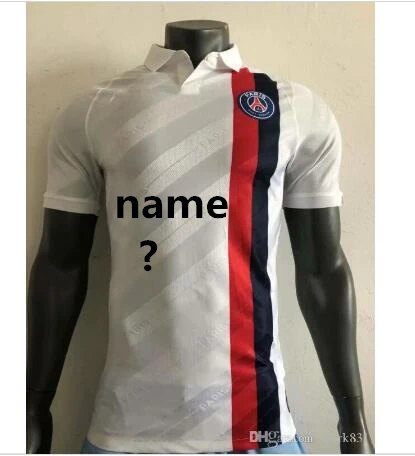 19 20 PSG футбольная Джерси Версия игрока MBAPPE MARQUINHOS GANA SARABIA DI MARIA DRAXLER psg футбольные рубашки dhl - Цвет: shirt8