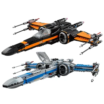 

New First Order Poe's X-wing Fighter Fit Star Wars Figures City Model Building Blocks Bricks Diy Toy Gift Kid Set For Lepining