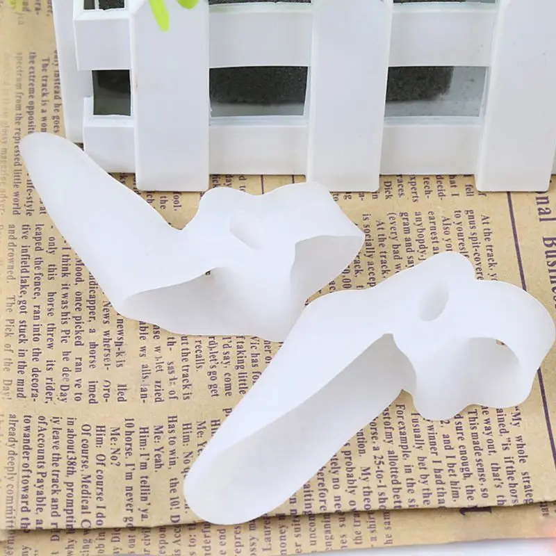 Unisex SEBS Big Toe Separator Protector Hallux Valgus Alignment Orthosis Bunion Corrector Pain Relief With Dual Loop Joint Guard