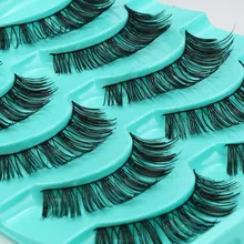 Большая распродажа! 5 пар крест-накрест Накладные ресницы Объемные Горячие ресницы вечерние длинные ресницы удлинитель ресниц
