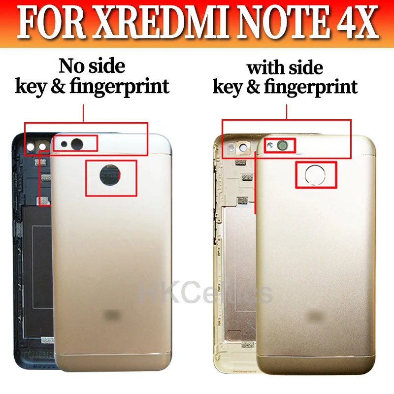 xiaomi redmi note 4x battery cover with side key and fingerprient (1)