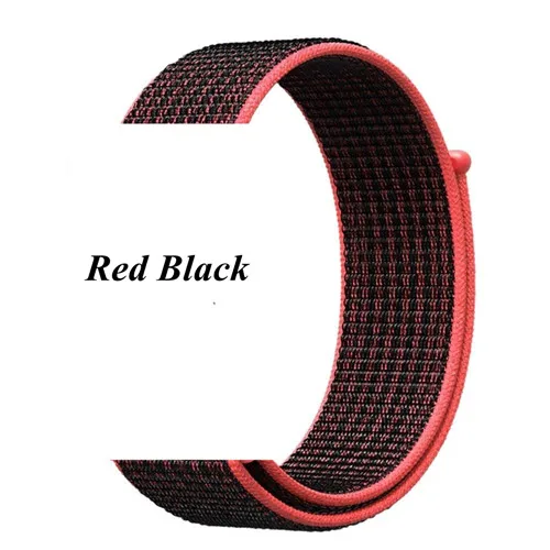 Q9 Nylon Loop Strap For Q3 Q8 Q8A Sport Watch Band Smartwatch Silicon Wrist Bracelet Replacement Quick Release belt - Цвет: Nylon 9