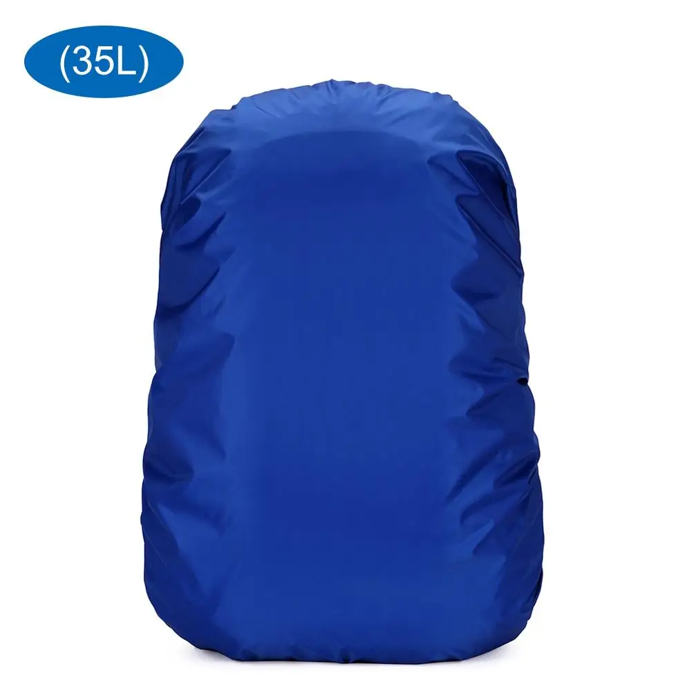Blue 35L Горячая Распродажа, спортивные сумки, чехлы, износостойкая водонепроницаемая сумка, дождевик, рюкзак, дождевик, защита для наружного кемпинга - Цвет: Blue 35L