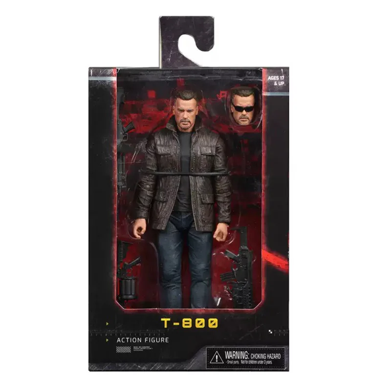 NECA Терминатор, T-800, темная Фаль, Сары Коннор, ПВХ, фигурка, игрушка, кукла, подарок на Рождество, день рождения