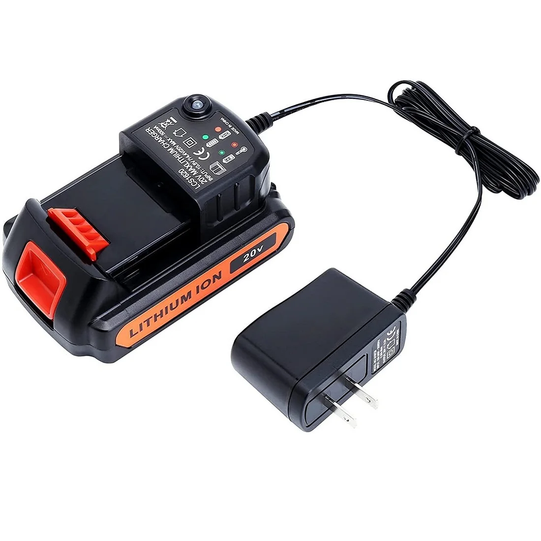Зарядное устройство 2021 для аккумуляторов Black &amp Decker li-ion 10 8 В 14 4 20 в Serise LBXR20 LB20 LBX20