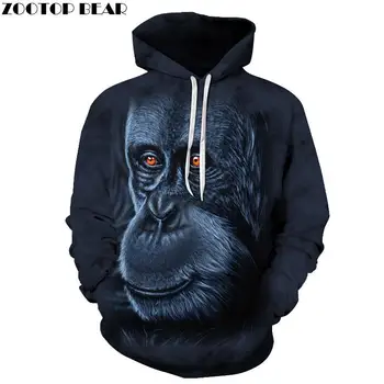 

Anime Ape Hoodies Sweatshirts Men 3d Tracksuit Fashion Pullover Autumn Winter Hoodie Animal Coat Harajuku Asian size s-6xl