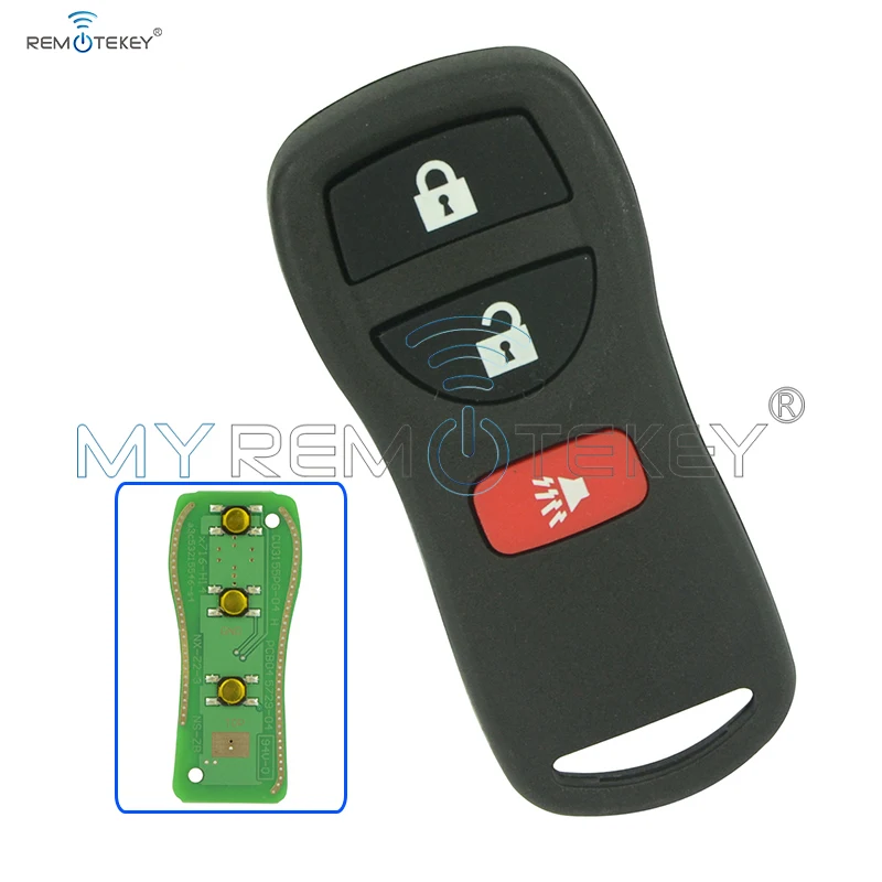Дистанционный ключ KBRASTU15 3 кнопки 315 МГц для Nissan Armada Frontier Murano Pathfinder Quest Titan Xterra 2005 2006