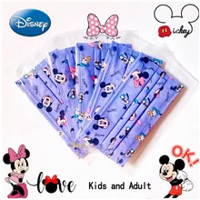 20/50/100Pcs Disney Mickey Mouse Mask Adult Children Donald Duck Disposable Mascaras Safety Masks Fashion Comfortable Mascarilla