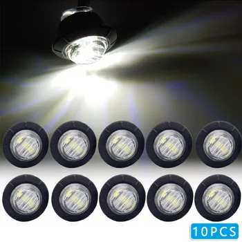 

Side Marker Lights Lamp Indicator Clearance Waterproof SUV LED Boat DC12V