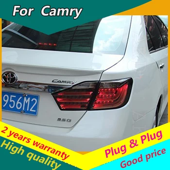 

KOWELL Car Styling 2012 3012 2014 Camry V50 Taillights Camry LED Tail Lamp Rear Lamp DRL+Turn Signal+Brake+Reverse automobile
