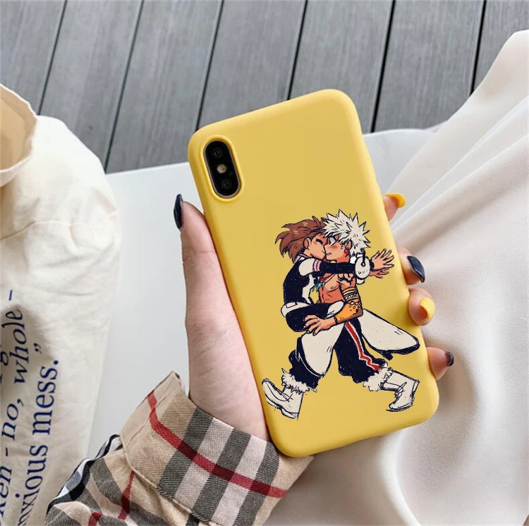 Аниме Мой герой Boku no Hero Academy в розовом мягком карамельных чехлах для телефона huawei p30 pro p30 lite p20 pro p10 mate 20 p10 lite h8x
