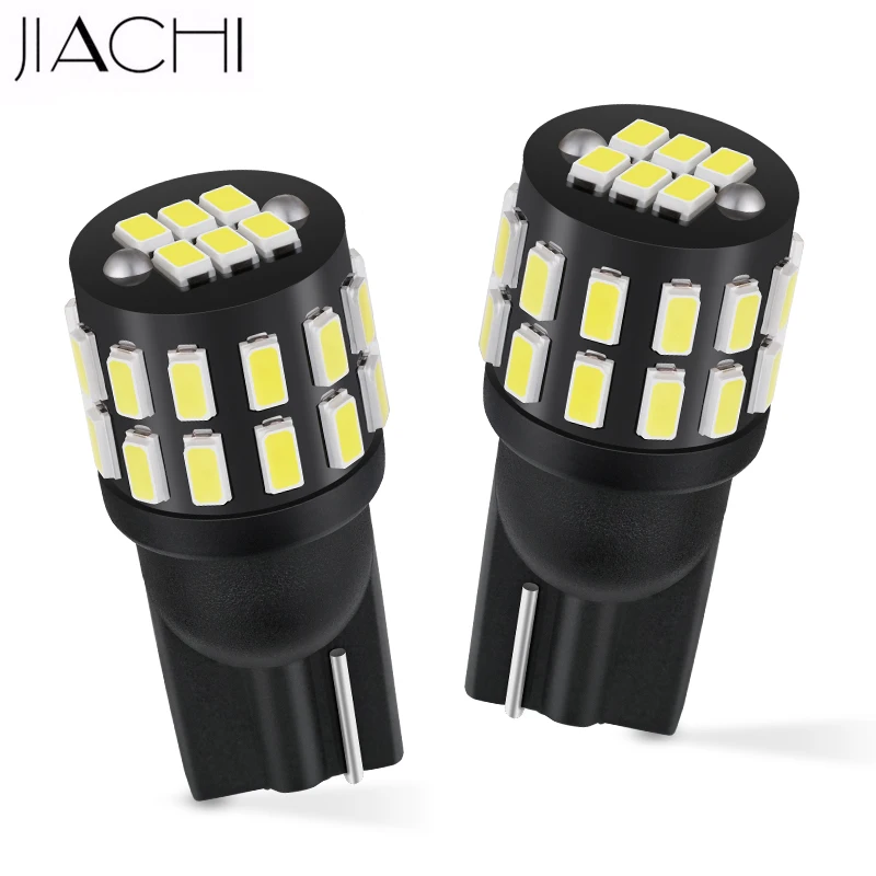 JIACHI 2 шт. T10 W5W светодиодный лампы 168 194 5W5 автомобильные аксессуары циклическая