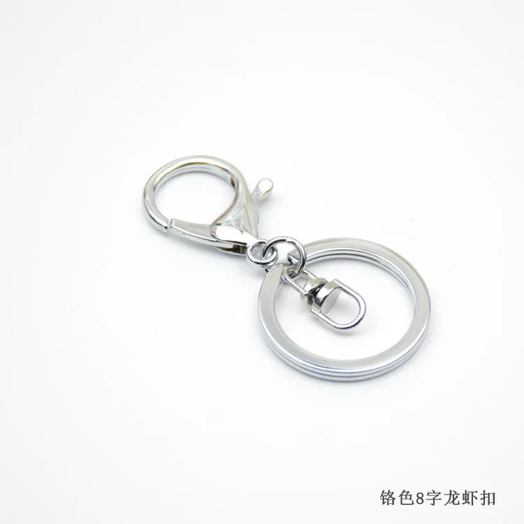 KC Gold-Tone Lobster Keychain Creative Gifts Box And Bag Hardware Car Key Ring Accessories Pendant Currently Available Wholesale