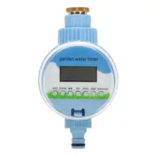 Высококачественный автоматический садовый таймер для подачи воды Дождь сенсорный ЖК-дисплей Электронный садовый оросительный регулятор инструменты метр