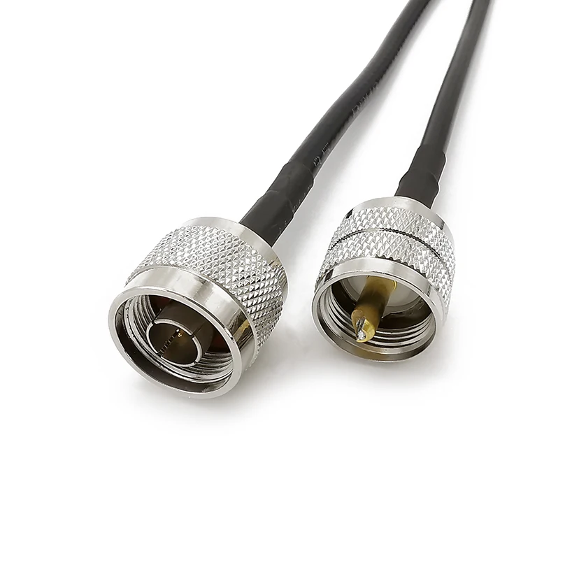 N Тип штекер к UHF штекер PL259 RF косичка кабель RG174/RG316/RG316D/RG58/LMR195 для беспроводного маршрутизатора UHF PL259 к N штекер кабеля
