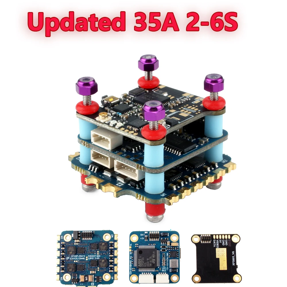 Мини F4 Контроллер полета стек 20x20 35A 2 6S 4 в 1 ESC для Whoop Tinyhawk cinewhoop FPV Racing Drone