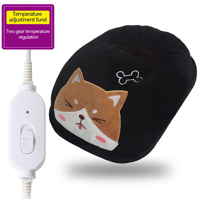 Usb Cartoon Winter Foot Warmer Plug In Electric Heating Shoe Heater