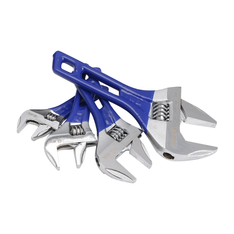 

1Pcs 4/5/6/8inch Adjustable Spanner Universal Multifunction Wrench Hand Tools