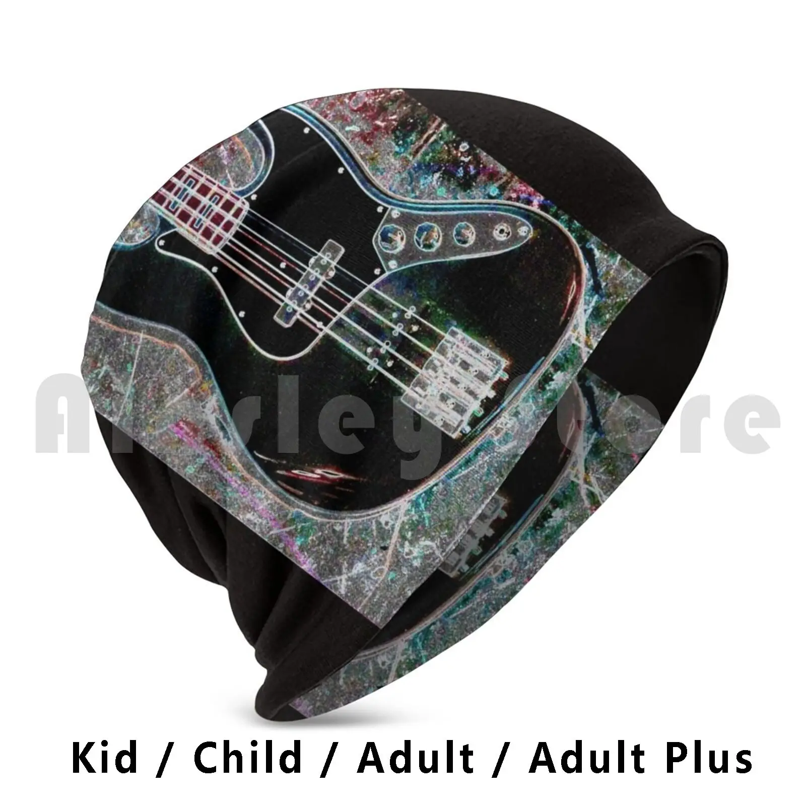 Бас-гитара Jazz шапочка с углублением принтом сделай сам подушка Geddy Lee Rush