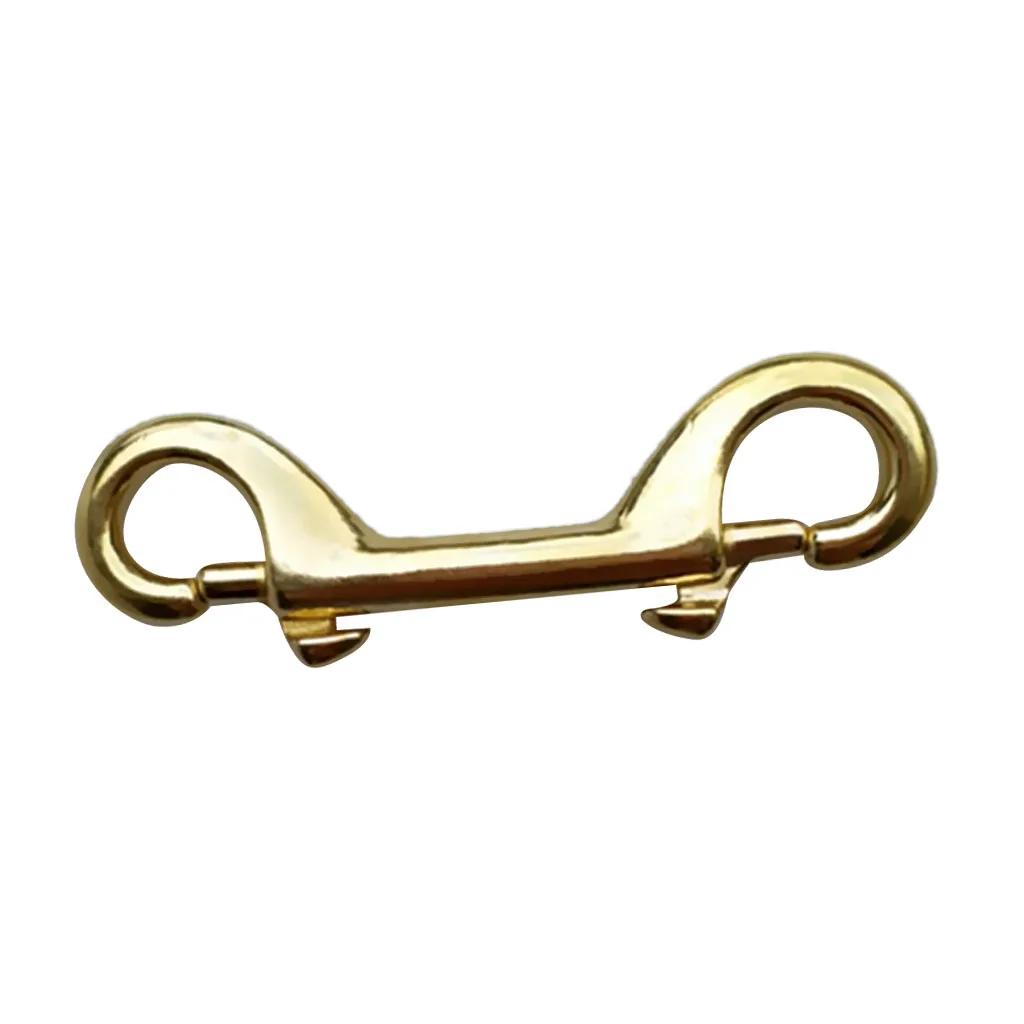 High Strength Gold Brass Scuba Diving Snorkeling Double Ended Bolt Snap Clip Hook Gear Attachment | Спорт и развлечения