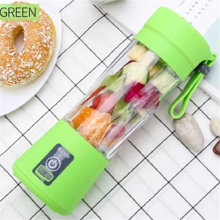 Liquidificador de Suco Máquina de Mistura de Frutas Copo de Bebida de Alimentos para Bebê Anos Portátil Usb Recarregável Crianças Multi-função Smoothies 0-6 380 ml 6 Moedor p/ alimentos de bebê