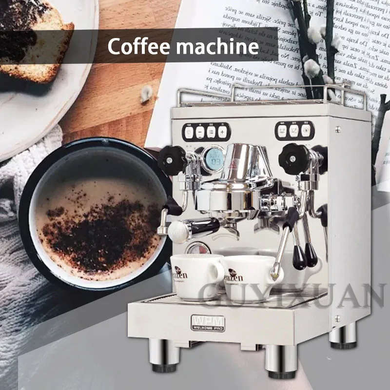 2600W Commercial Multifunction Espresso machine Fully semi-automatic coffee machine Stainless steel manual coffee machine