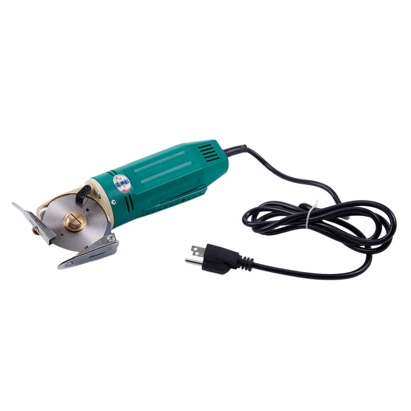 

HLZS-Wd-2 70Mm 110V Electric Round Knife Cutting Machine Cloth Cutting Machine Clothing Cutting Machine Us Plug