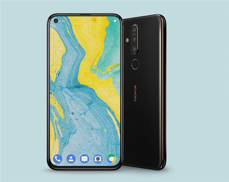 Мобильный телефон Nokia X71 с глобальной ПЗУ, Android 9, 6,39 дюймов, Восьмиядерный процессор Snapdragon 660, камера 48 МП, отпечаток пальца, 4G LTE, смартфон