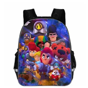 

16 inch Mochila School Backpack Popular Leon Game Children School Bags Boys Teenage Girls Daily Laptop Backpacks