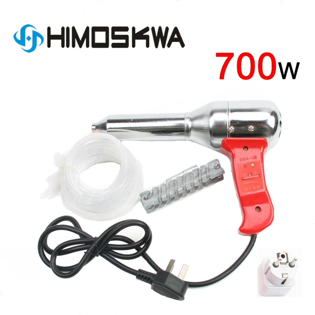 500/700W Пластиковые регулируемые Сварочная горелка горячего воздуха пистолет 100-450 градусов напряжение 220 v-240 v Ток 50-300L минимальная температура инструменты