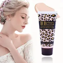 Осветляющий тональный крем Гладкий волшебный Леопардовый Bb крем увлажняющий отбеливающий стойкий водонепроницаемый макияж косметика для подарка
