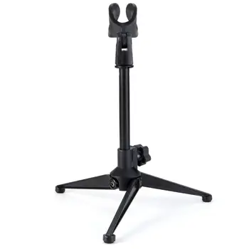 

Professional Adjustable Desktop Handheld Table Tripod Microphone Mic Stand Holder with Clip Mount Shock