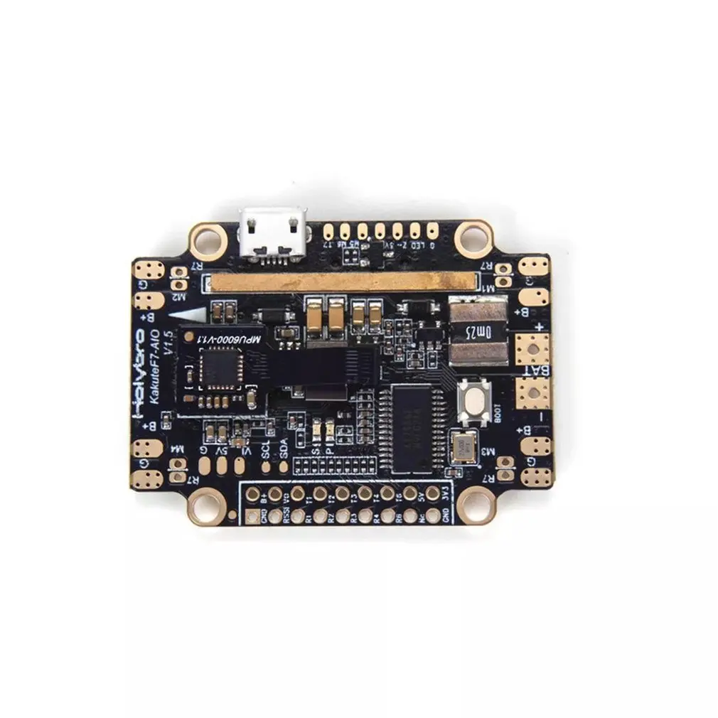 Holybro Kakute F7 AIO V1.5 STM32F745 FC Контроллер полета с OSD PDB Датчик тока барометр для радиоуправляемого дрона запчасти