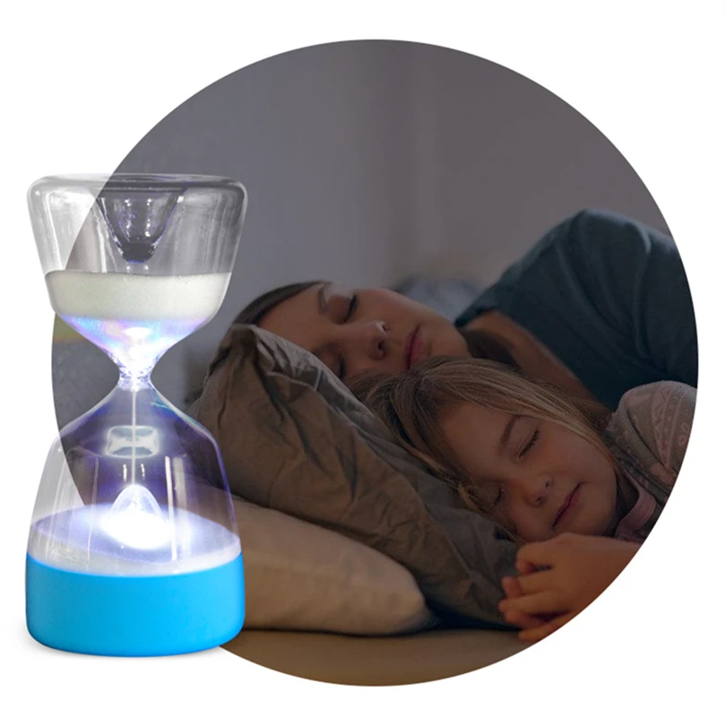 Hourglass Sand Timer Sleep Light Home Decor Modern Creative Clock Timers for Kids Gift DIY Sandglass Home Decor Accessories J30