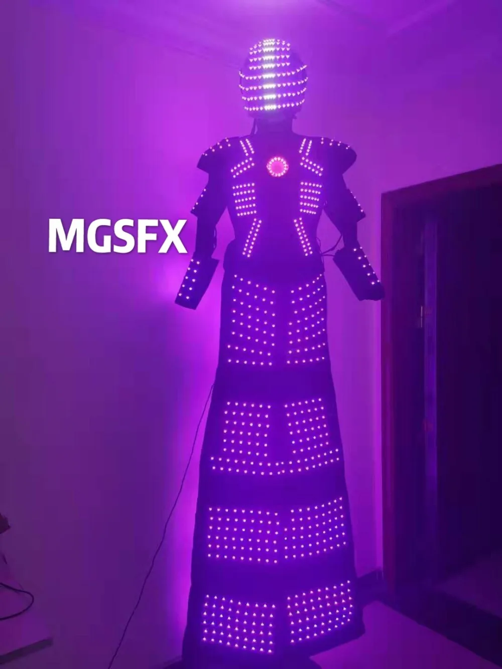 Led Индивидуальные роботы ходунки костюм для сценического представления