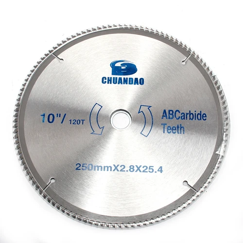 

10" 250mm Circular Saw Blade Wood Cutting Disc Carbide Blade Disc Power Tool Cutting for Wood 40T/60T/80T/100T/120T